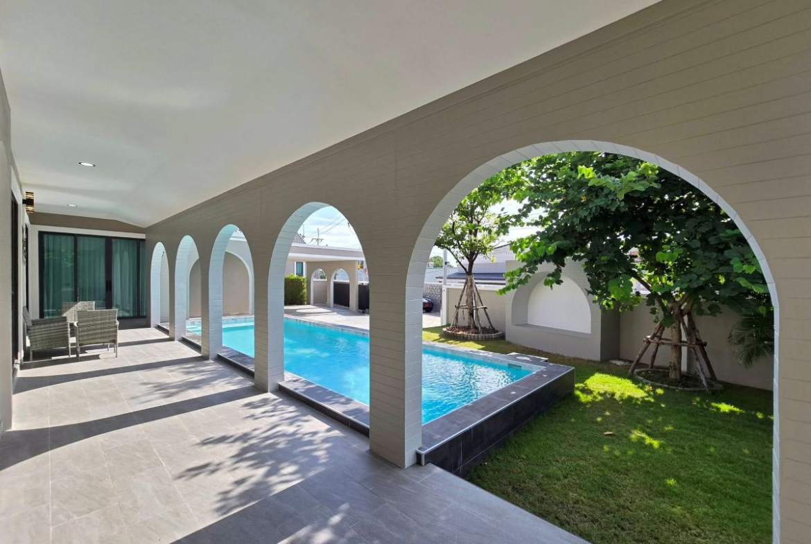 HS1475- 3Bedrooms Pool Villa for Sale in Mab Prachan Lake