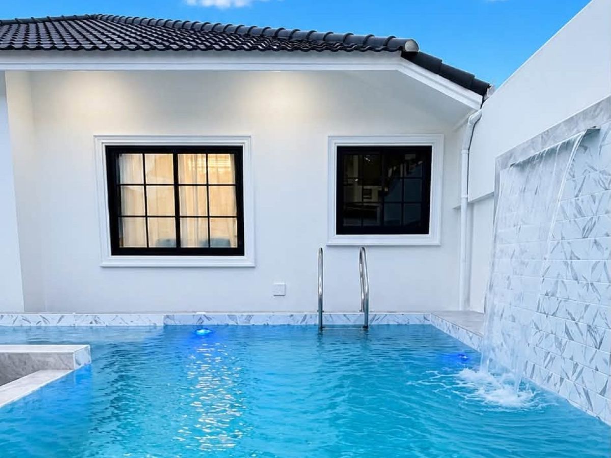 HS1479 -3Bedroom Pool Villa House for Sale in EK Momgkol 3 Village in Khao Talo