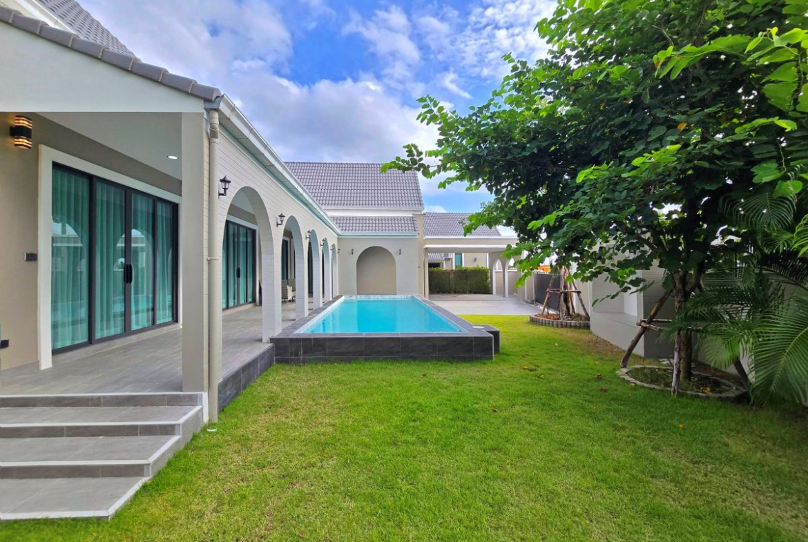 HS1475- 3Bedrooms Pool Villa for Sale in Mab Prachan Lake