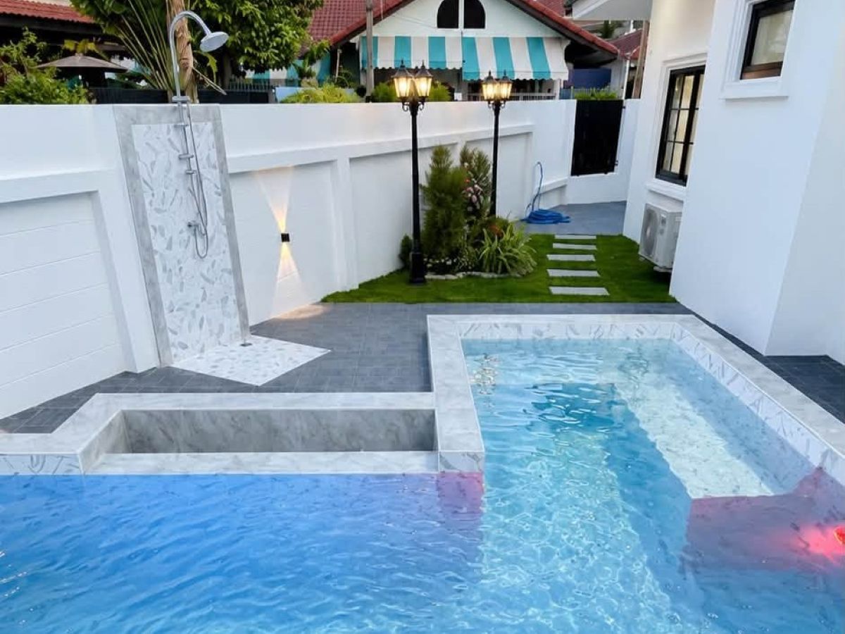 HS1479 -3Bedroom Pool Villa House for Sale in EK Momgkol 3 Village in Khao Talo