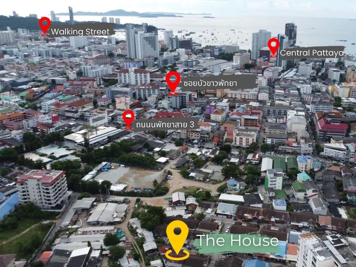 HS1472 – 3Bedrooms Modern Pool Villa House for Sale in Central Pattaya