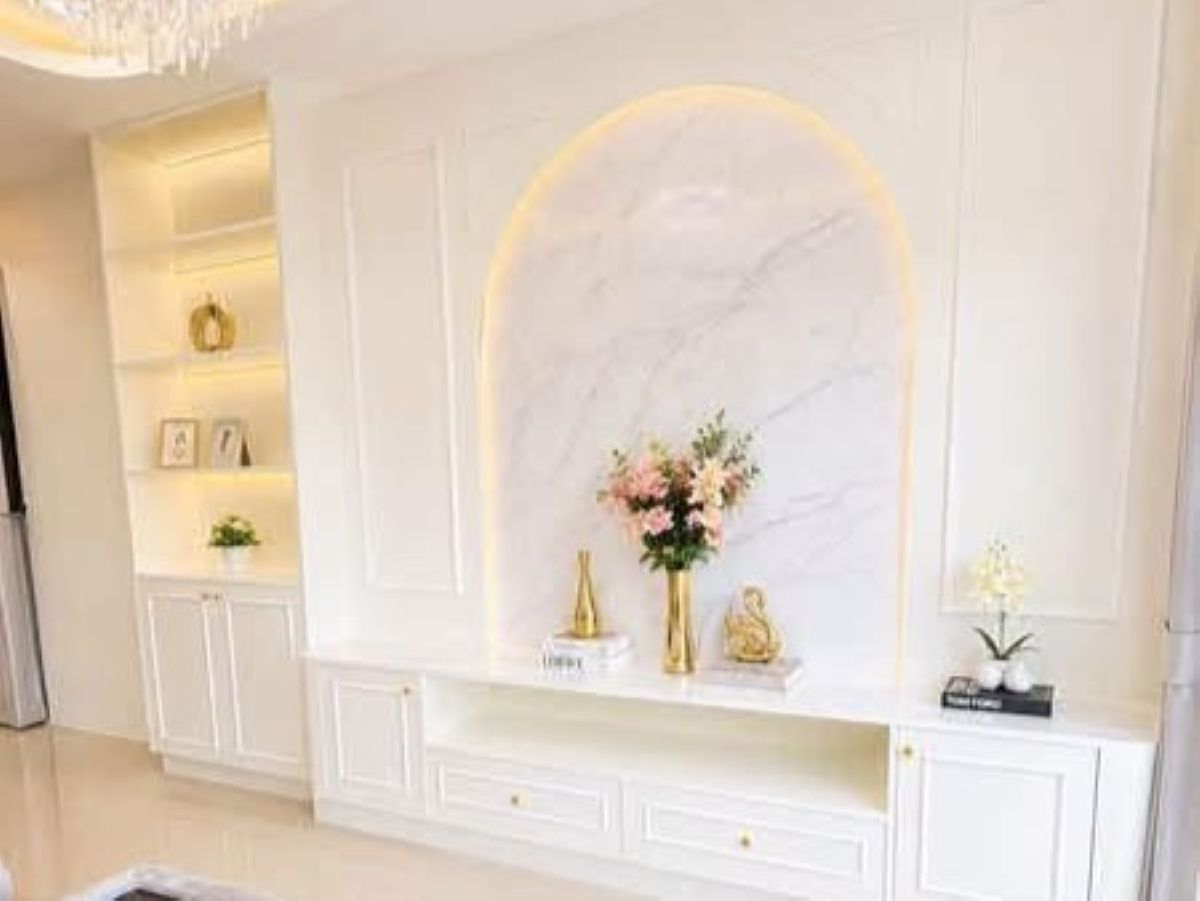 HS1484 -2Bedroom Single House for Sale in PattayaRungrueng Village in Noen Plub Wan