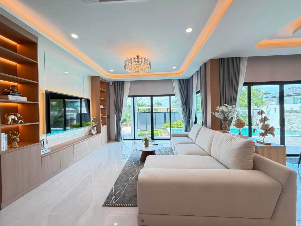 HS1487 – 3Bedroom Pool Villa House for Sale in Huay Yai