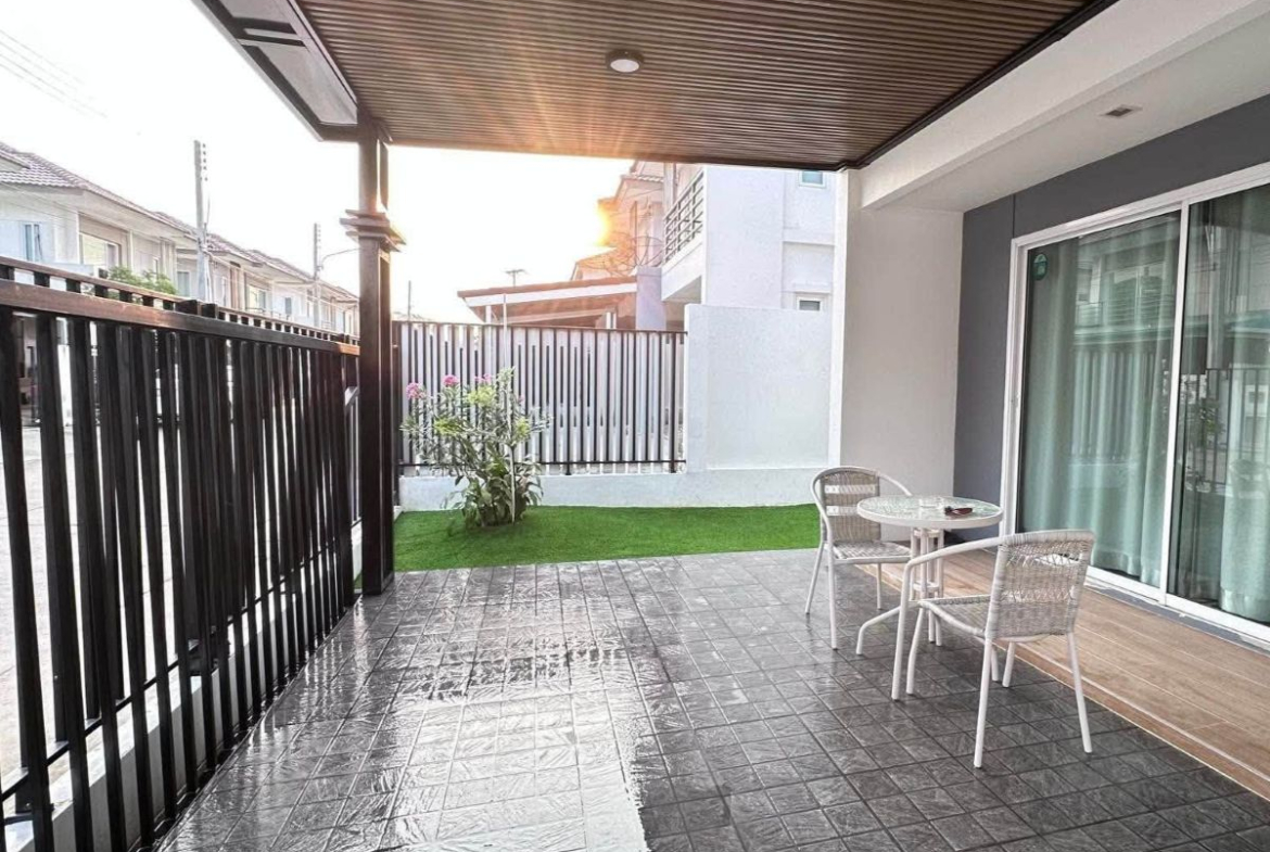 HR0888 – 3 Bedroom 2-Storey Single House for Rent in Baan Pruksa Nara in Chaiyapruk 2 – Jomtien
