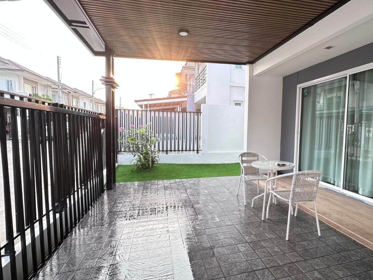 5 HR0888 – 3 Bedroom 2-Storey Single House for Rent in Baan Pruksa Nara in Chaiyapruk 2 – Jomtien