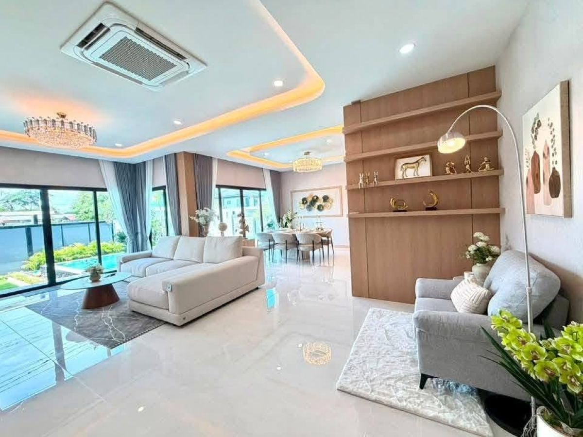 HS1487 – 3Bedroom Pool Villa House for Sale in Huay Yai