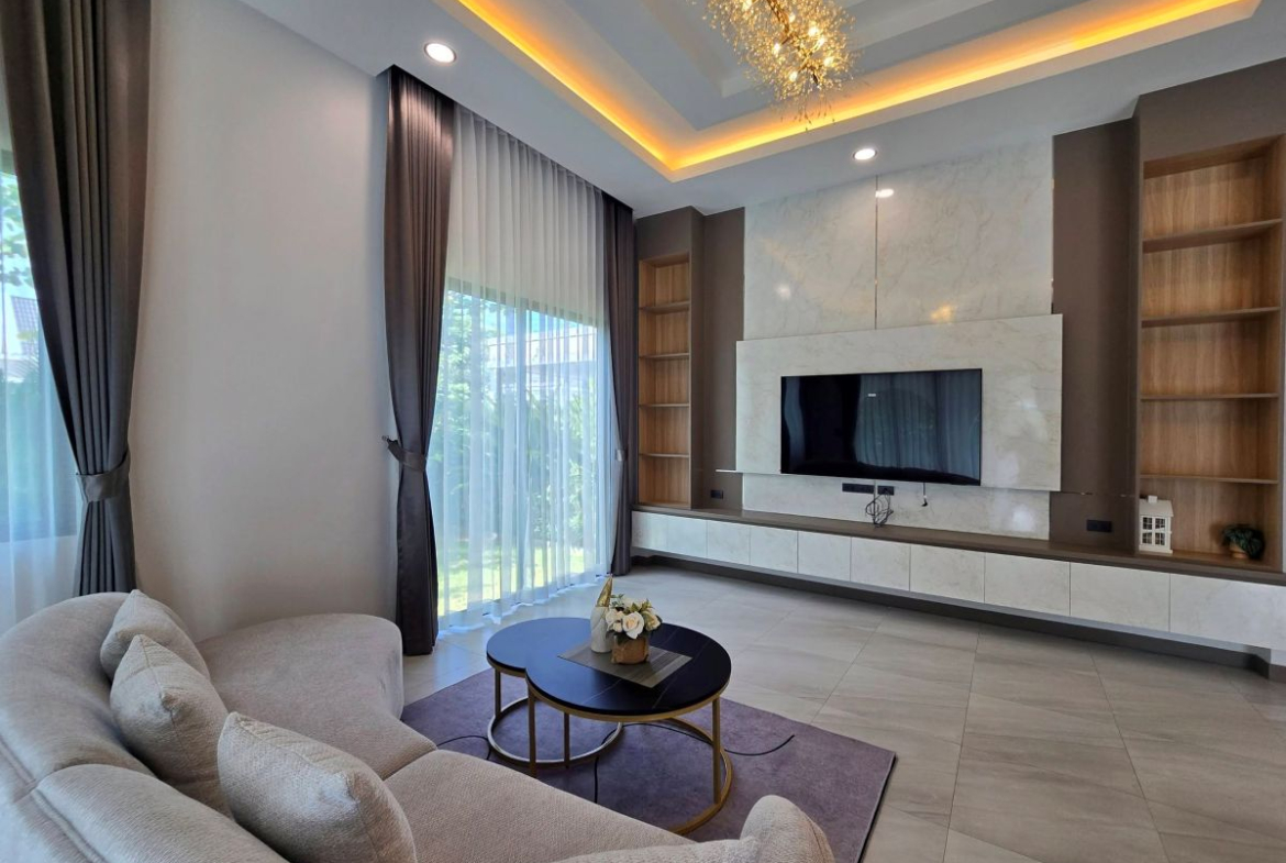 HS1475- 3Bedrooms Pool Villa for Sale in Mab Prachan Lake