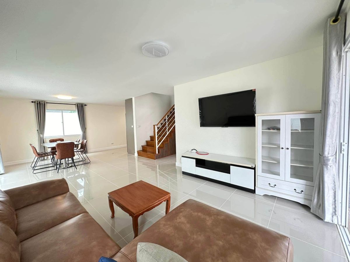 6 HR0888 – 3 Bedroom 2-Storey Single House for Rent in Baan Pruksa Nara in Chaiyapruk 2 – Jomtien