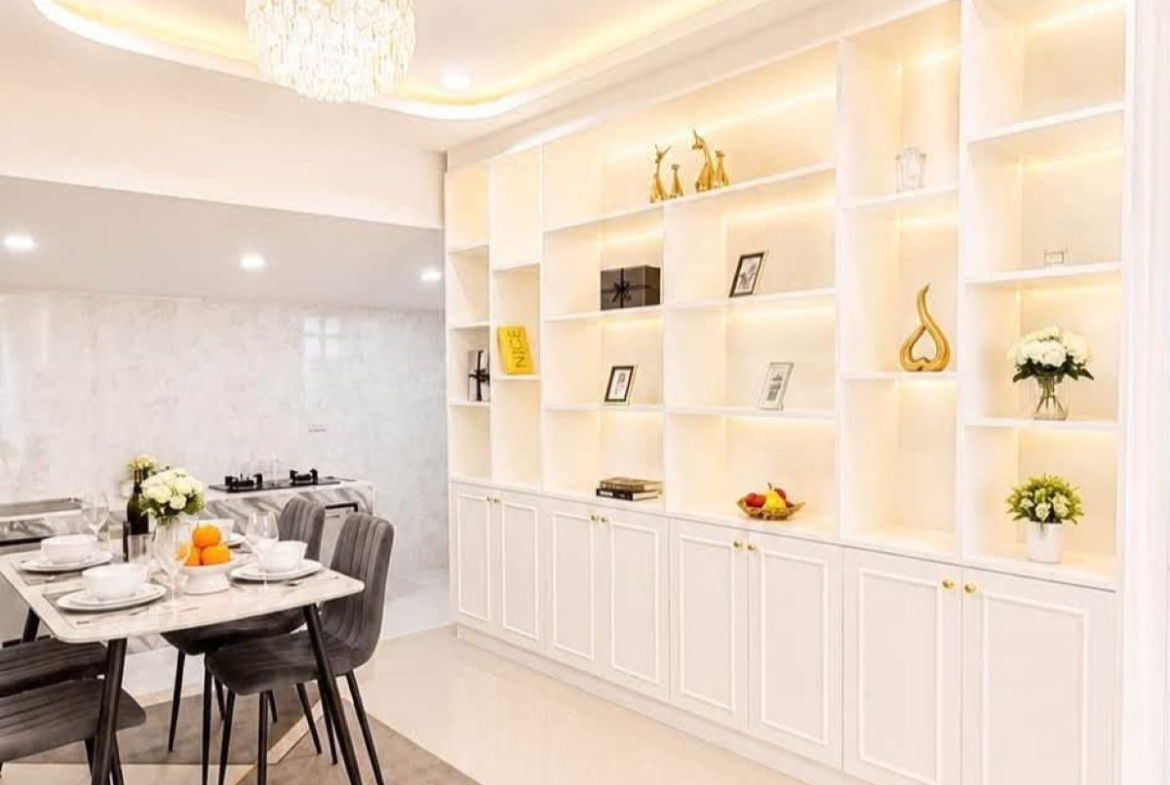 HS1484 -2Bedroom Single House for Sale in PattayaRungrueng Village in Noen Plub Wan