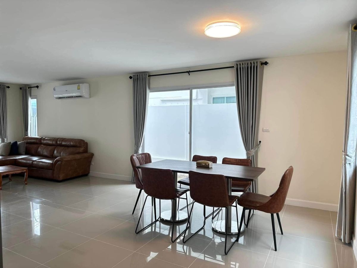 7 HR0888 – 3 Bedroom 2-Storey Single House for Rent in Baan Pruksa Nara in Chaiyapruk 2 – Jomtien