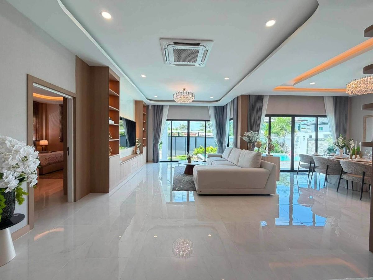 HS1487 – 3Bedroom Pool Villa House for Sale in Huay Yai