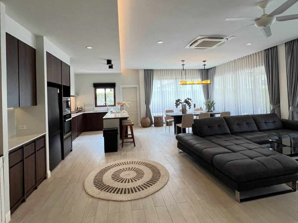 HS1468 – 3Bedrooms Pool Villa for Sale/Rent in Panalee Banna Village in Thung klom – Talman