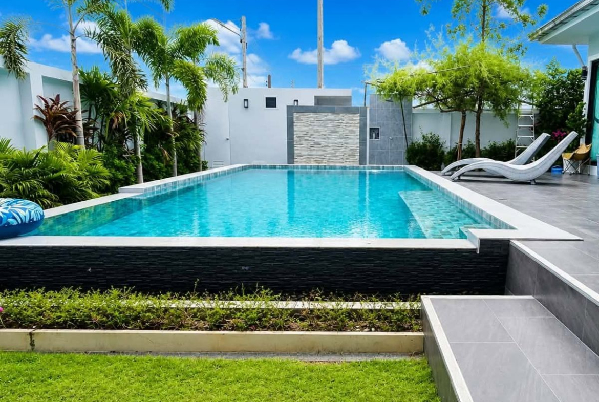 HS1487 – 3Bedroom Pool Villa House for Sale in Huay Yai