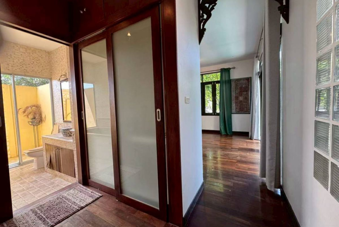 HS1465 – 3Bedrooms Pool Villa House for Sale in Grand Garden Home in Bang Saray