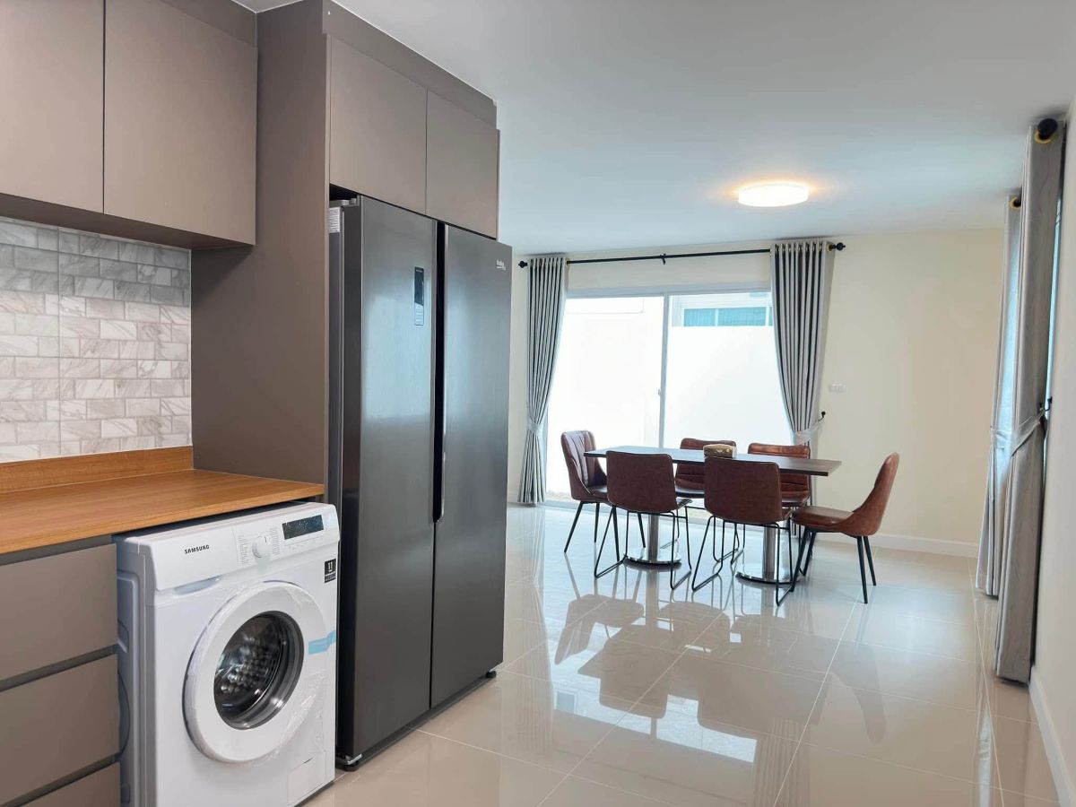 8 HR0888 – 3 Bedroom 2-Storey Single House for Rent in Baan Pruksa Nara in Chaiyapruk 2 – Jomtien