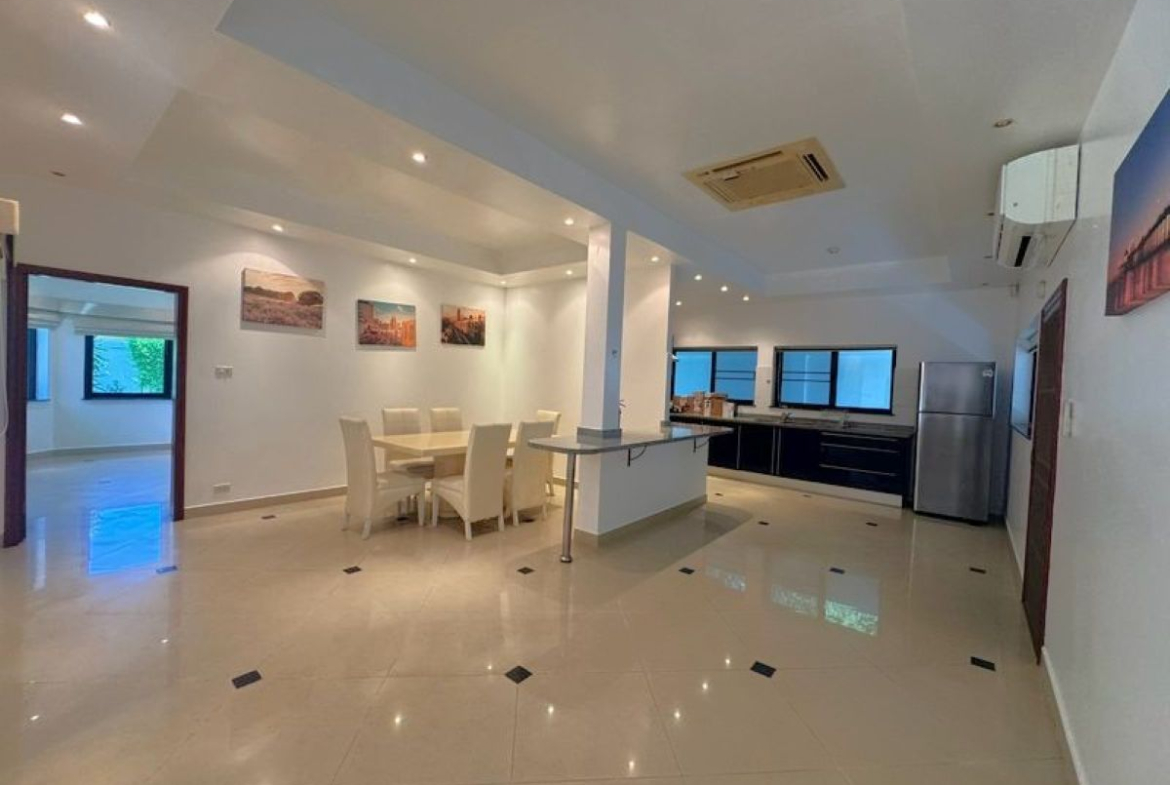HR0889 – 3Bedroom Pool Villa House for Rent in Jomtien Park Village in Jomtien