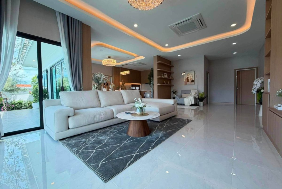 HS1487 – 3Bedroom Pool Villa House for Sale in Huay Yai
