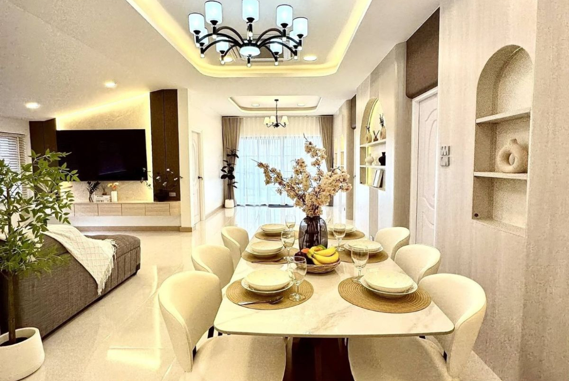 HS1470 – 3Bedroom Single House for Sale in Permsap Village in Soi Saim Country Club