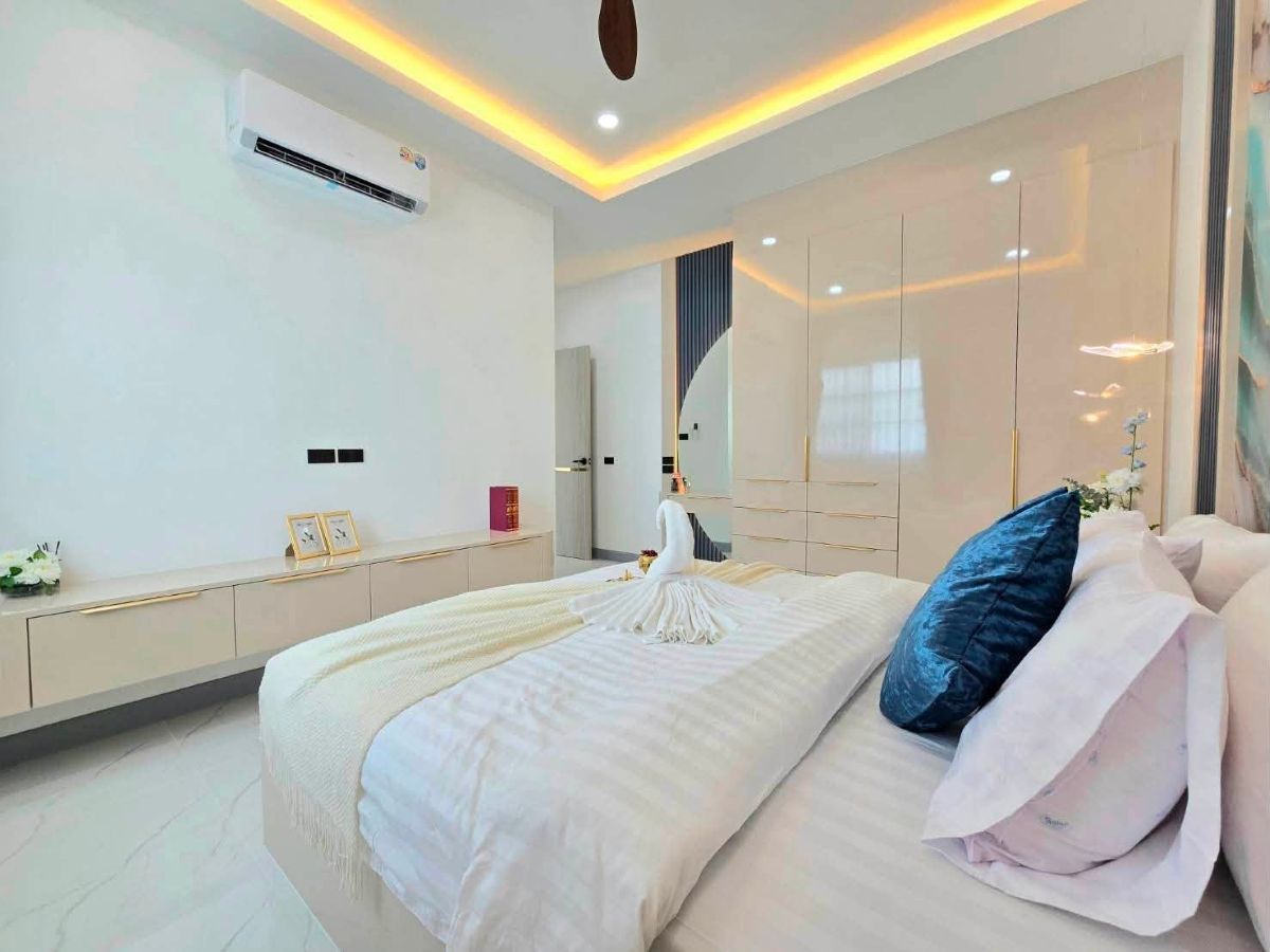HS1480 – 4Bedroom Pool Villa House for Sale in Sak Nok 19 in Thung Klom – Tal man