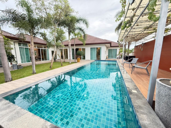 HS1493 – 5Bedroom Pool Villa House for Sale in Garden Ville 2 in Huay Yai