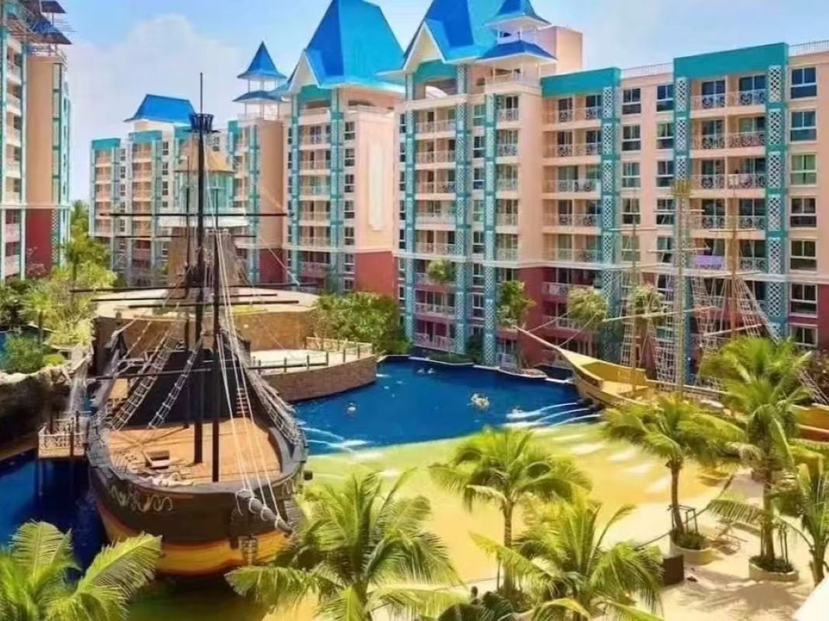 CR0303 – 1Bedroom Condominium For Rent in Grande Caribbean Condo in Thap Praya rd
