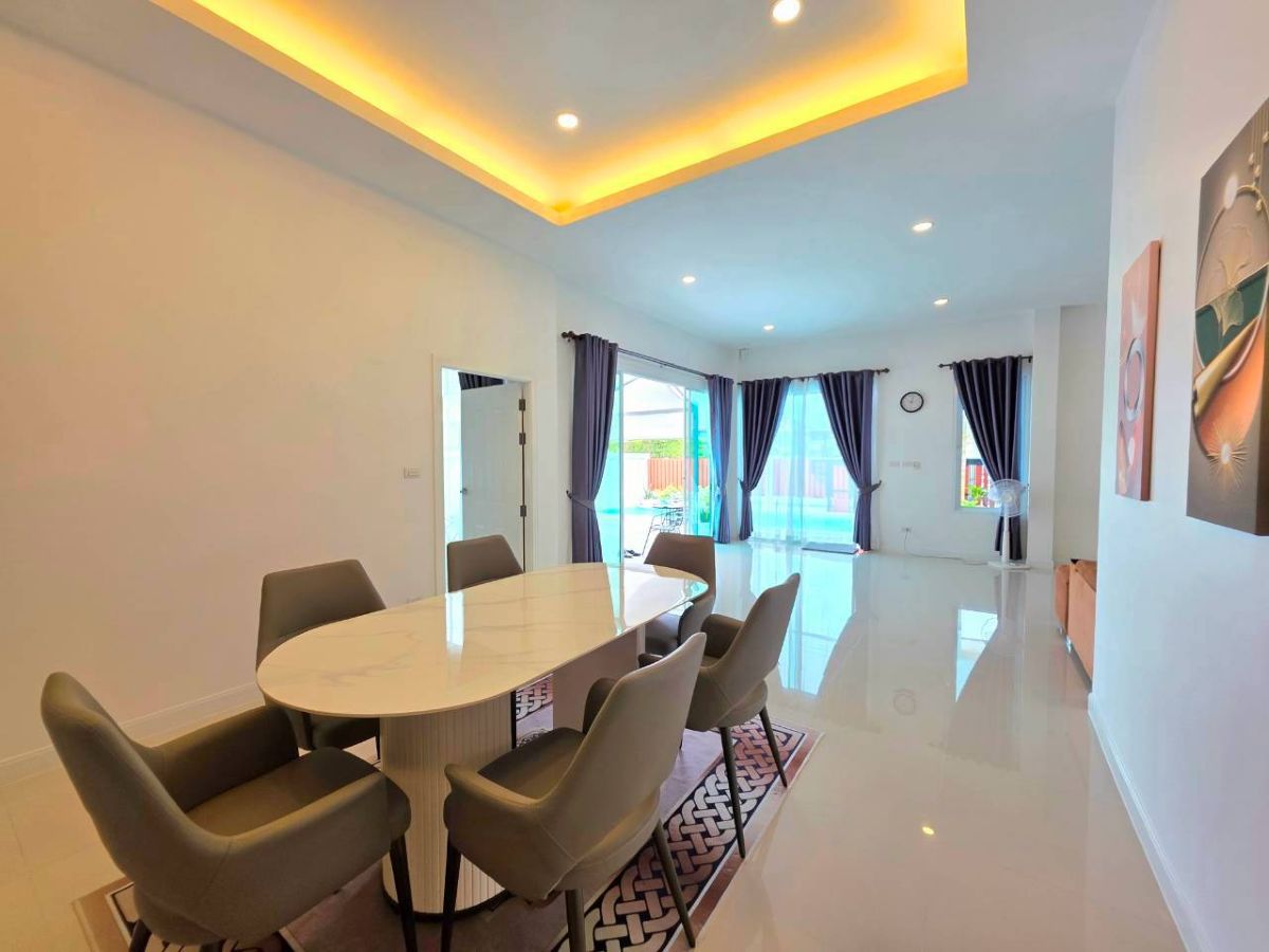 HS1492 – 3Bedroom Pool Villa House for Sale in Garden Ville 2 in Huay Yai