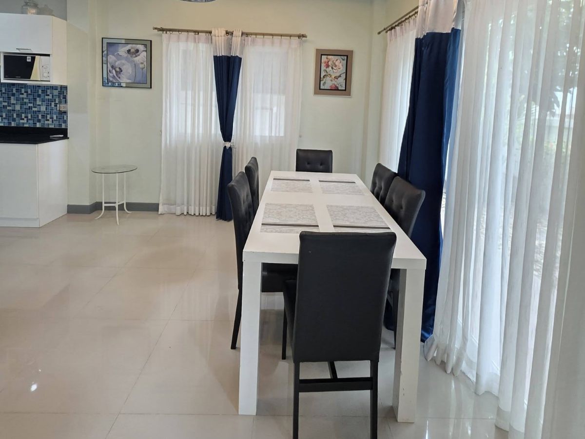 HS1501 – 3Bedroom 2-Storey Single House for Sale in Patta Village in Mabprachan