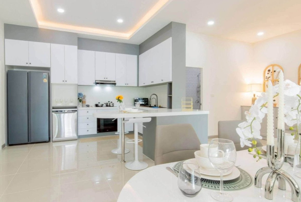 HS1488 – 3Bedroom Pool Villa for Sale in  Areya Villa in Pattaya in Mabprachan Lake