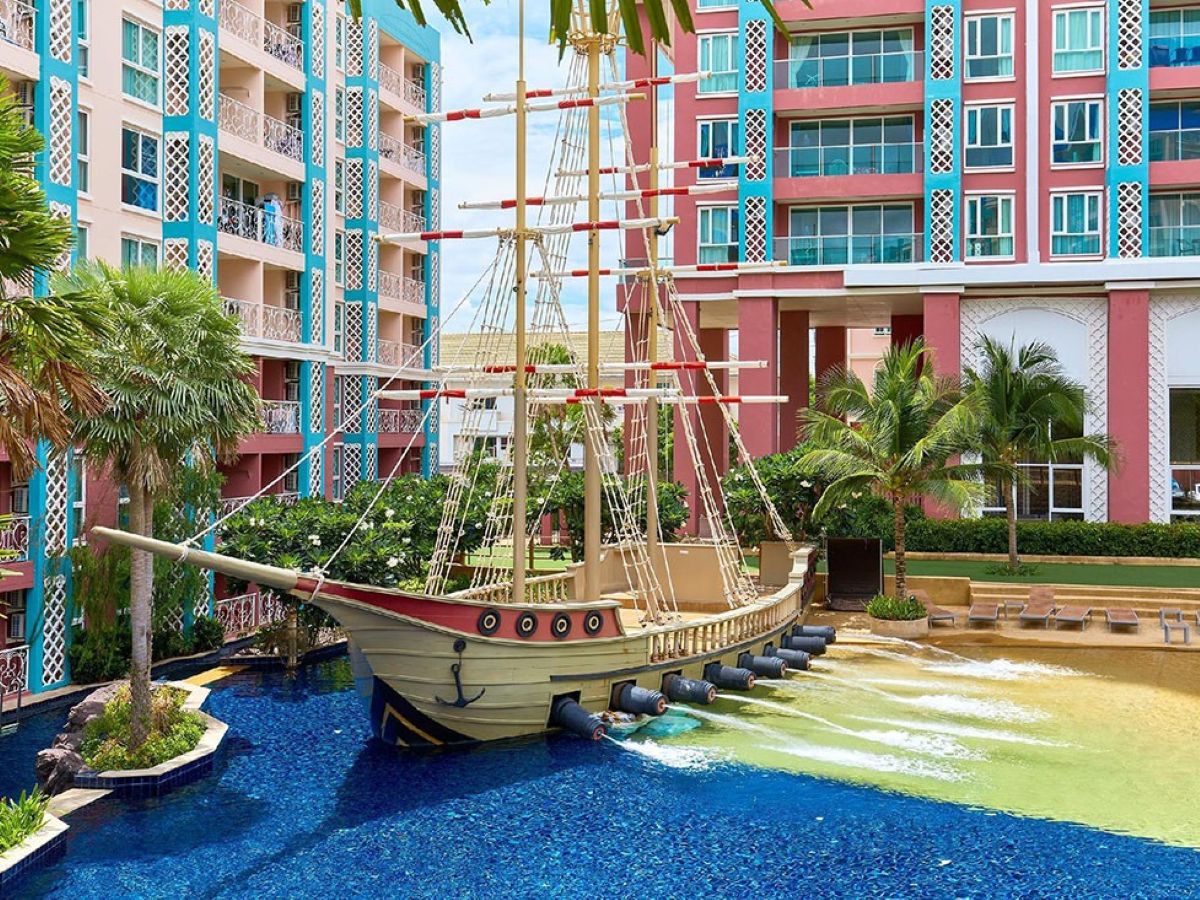 CS3011 – 2Bedroom Condominium for Sale/Rent in Grand Caribbean Condo in Thappraya Rd.