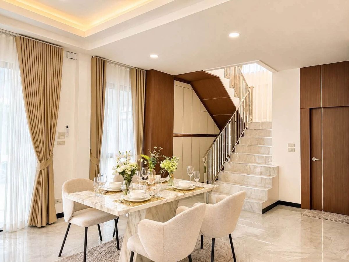 HS1497- 3Bedroom Pool Villa House for Sale in Soi Bun Kanchana 2 in Jomtien