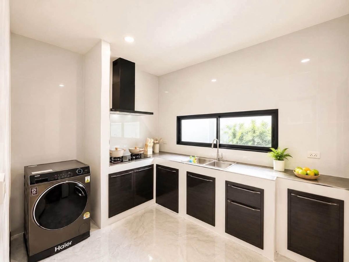 HS1497- 3Bedroom Pool Villa House for Sale in Soi Bun Kanchana 2 in Jomtien
