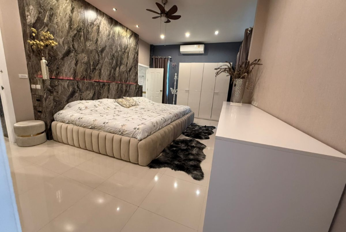 HS1493 – 5Bedroom Pool Villa House for Sale in Garden Ville 2 in Huay Yai