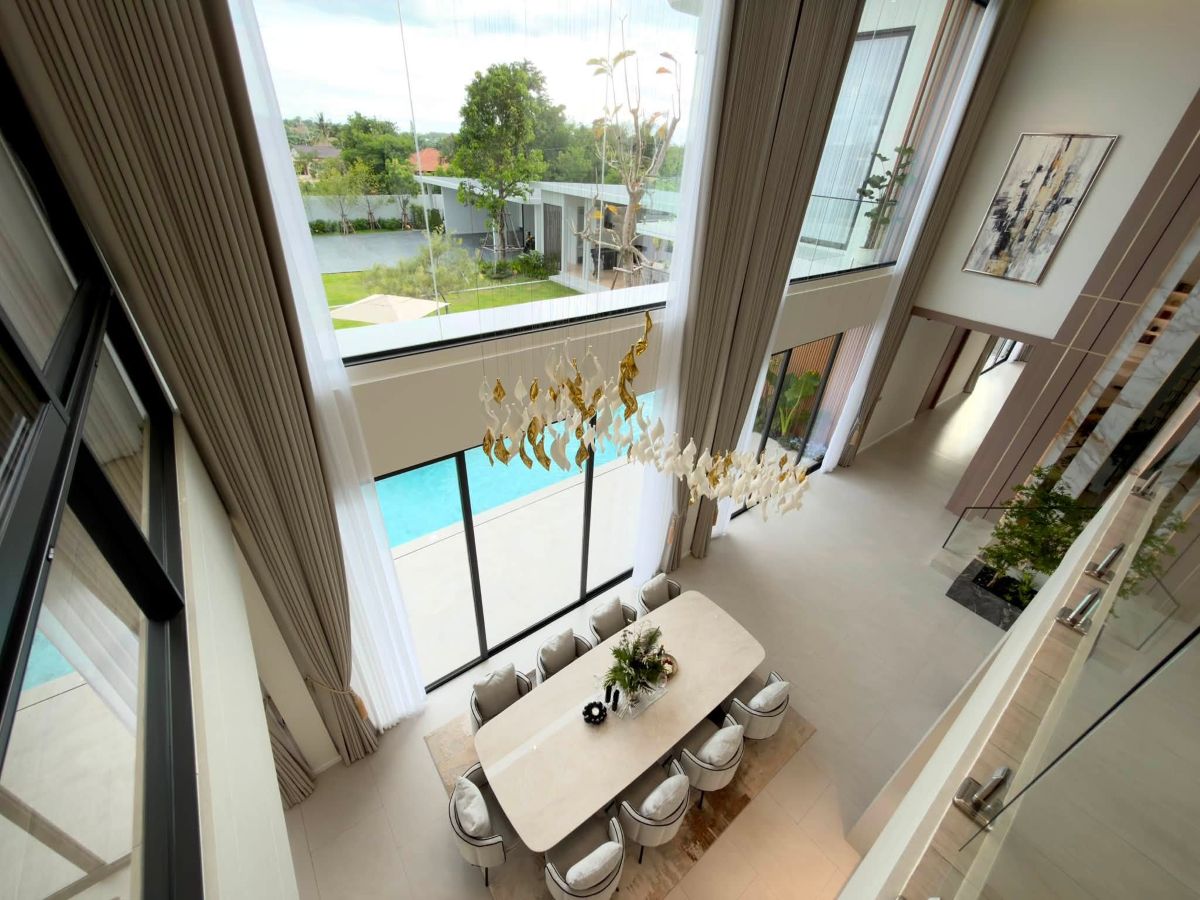 HS1505 – 5Bedroom Luxury Pool Villa House for Sale in Ultra Luxury House in Mabprachan