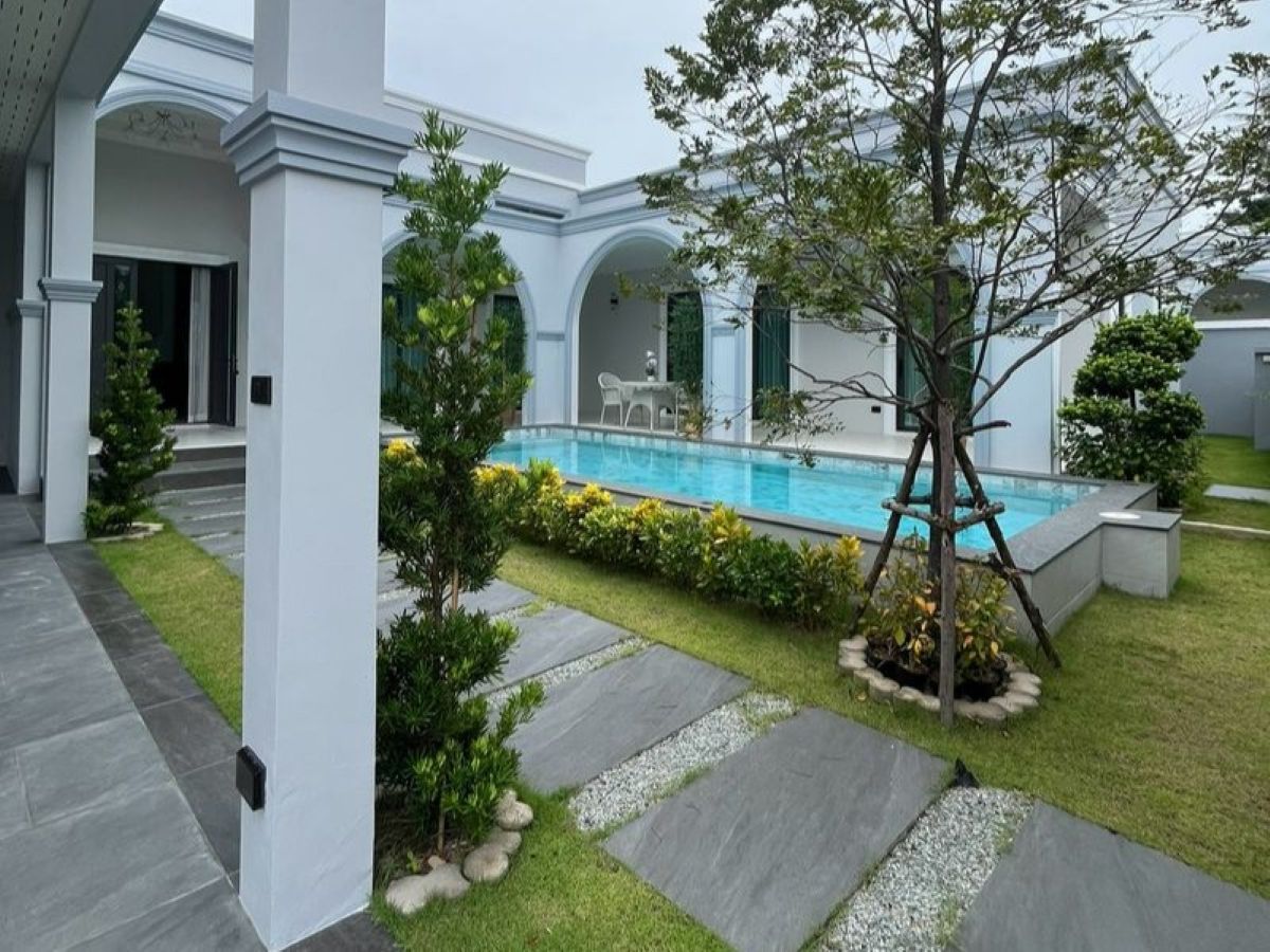 HS1498 – 4Bedroom Pool Villa House in Pornprapa Nimit 21 in Saim Country Club