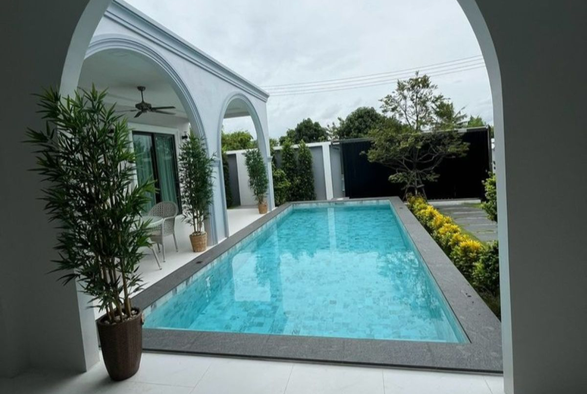 HS1498 – 4Bedroom Pool Villa House in Pornprapa Nimit 21 in Saim Country Club