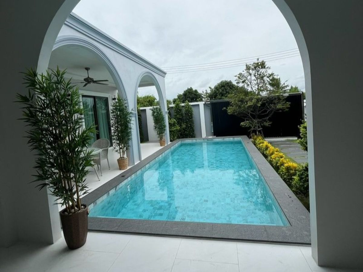 HS1498 – 4Bedroom Pool Villa House in Pornprapa Nimit 21 in Saim Country Club