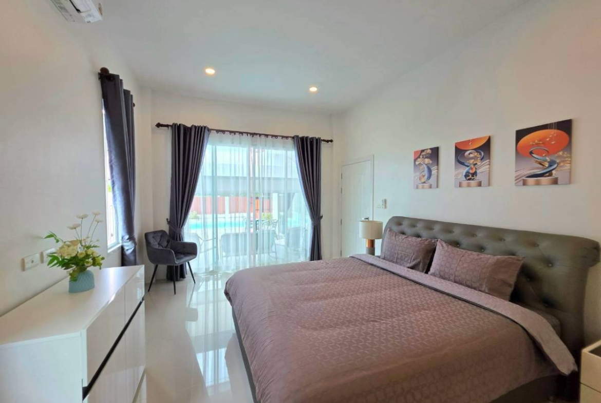 HS1492 – 3Bedroom Pool Villa House for Sale in Garden Ville 2 in Huay Yai