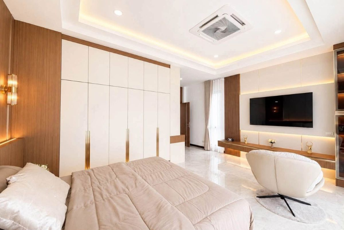 HS1497- 3Bedroom Pool Villa House for Sale in Soi Bun Kanchana 2 in Jomtien
