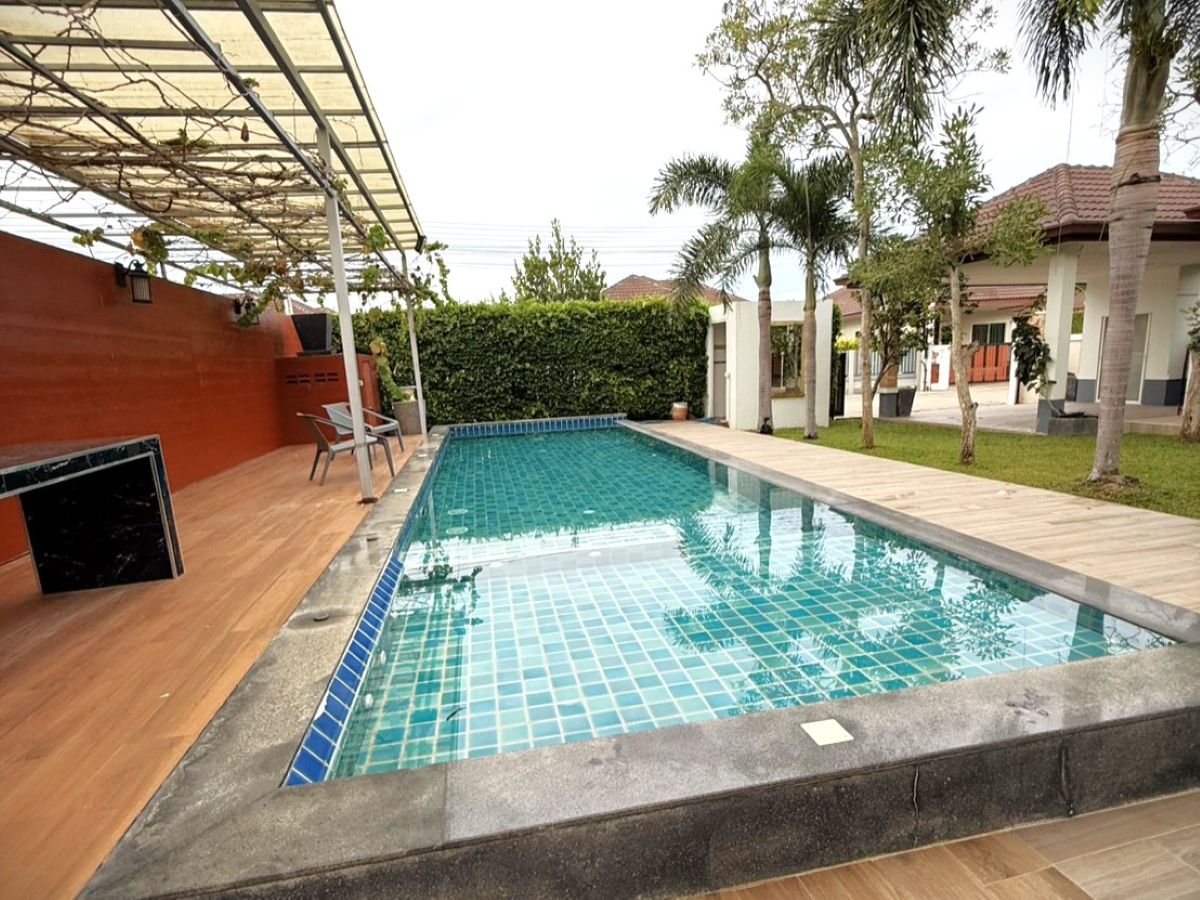 HS1493 – 5Bedroom Pool Villa House for Sale in Garden Ville 2 in Huay Yai