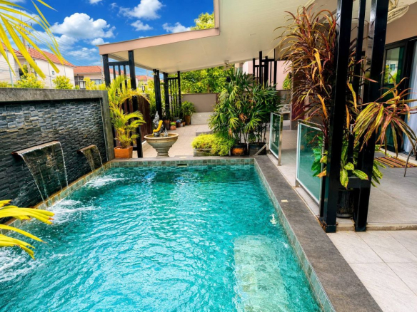 HS1503 – 3Bedroom Pool Villa House for Sale in The Lake Village in Huay Yai