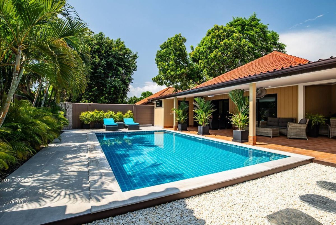 HS1491 – 4Bedroom Pool Villa House for Sale in Baan Balina 3 in Huay Yai