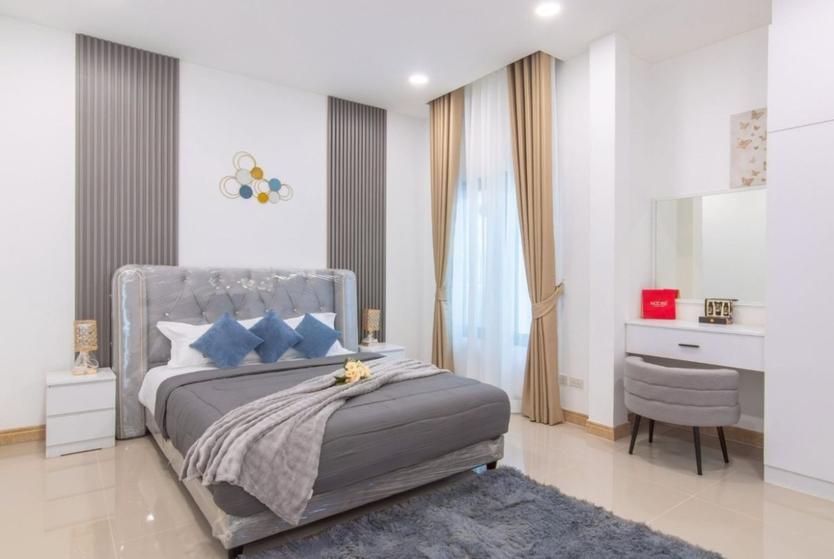 HS1494 – 3Bedroom Pool Villa House for Sale in Village Ek Mongkol 4/1 in Khao Talo