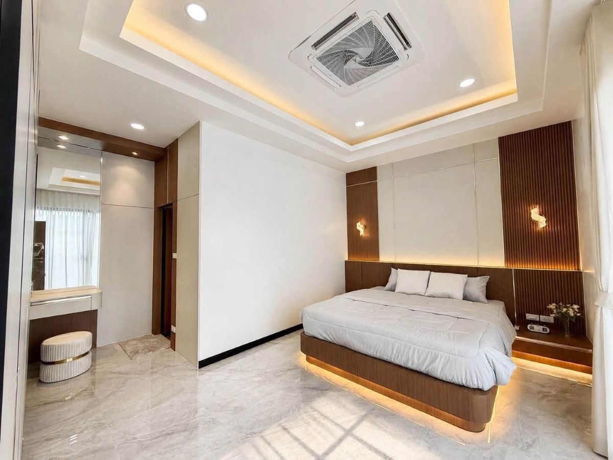 HS1497- 3Bedroom Pool Villa House for Sale in Soi Bun Kanchana 2 in Jomtien