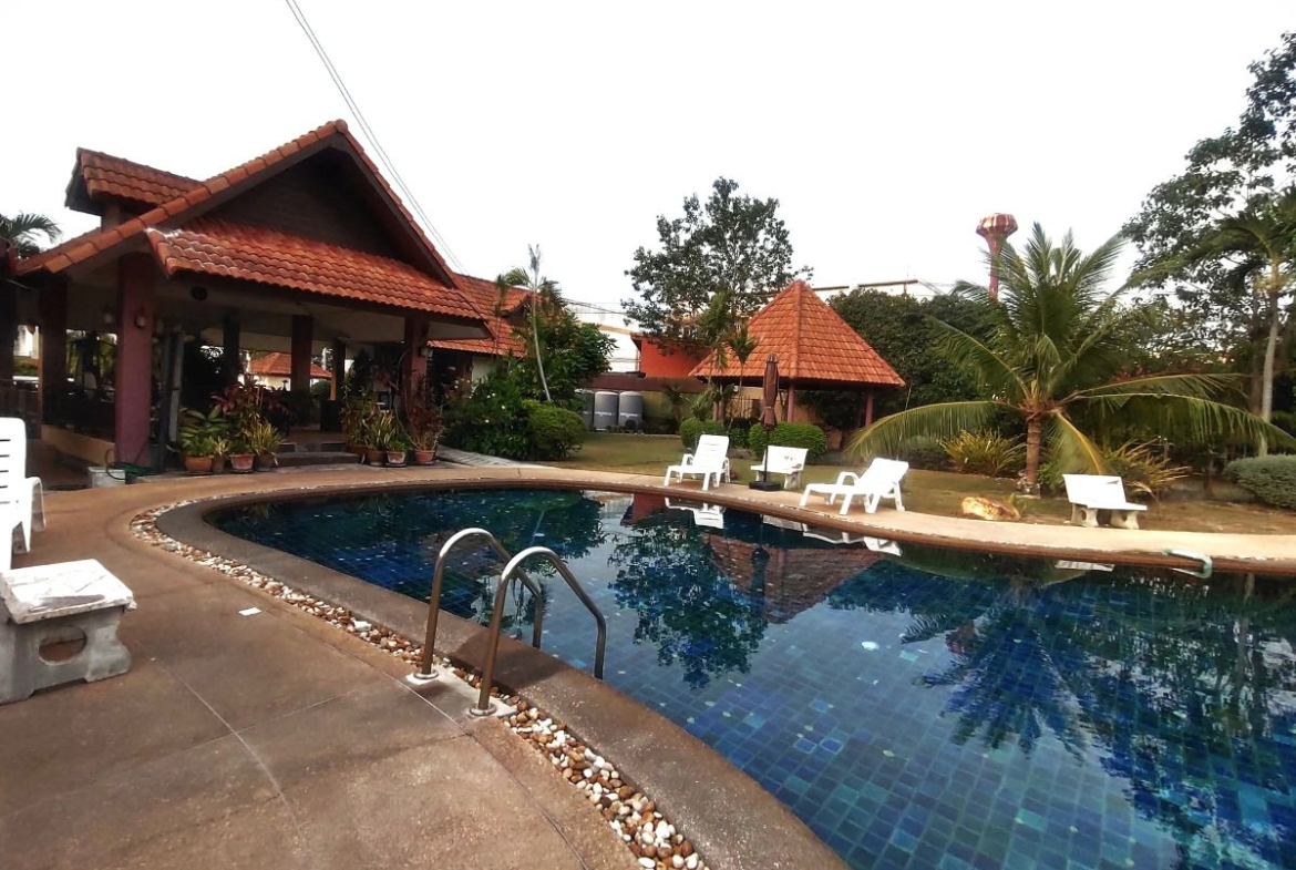 HR0891 -2Bedroom Single House for Rent in Pattaya Hill 2 in Khao Noi