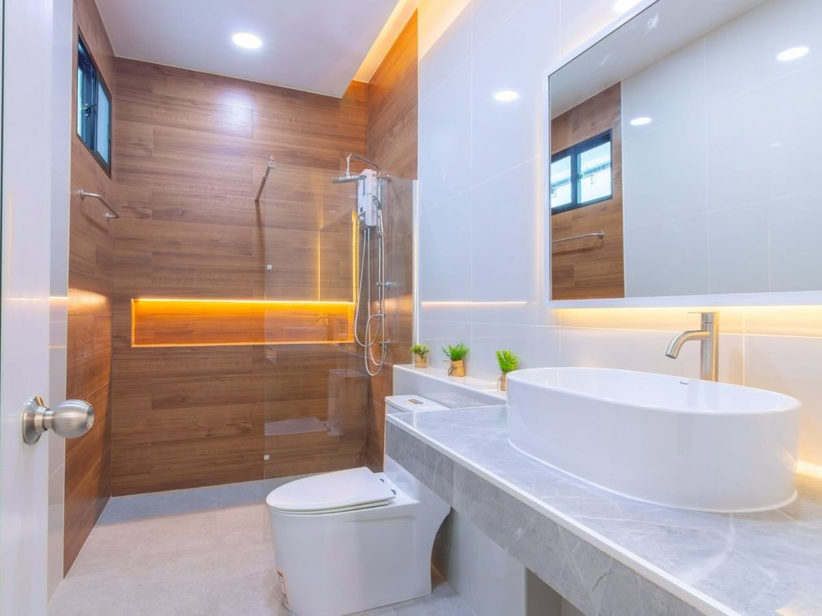 HS1494 – 3Bedroom Pool Villa House for Sale in Village Ek Mongkol 4/1 in Khao Talo