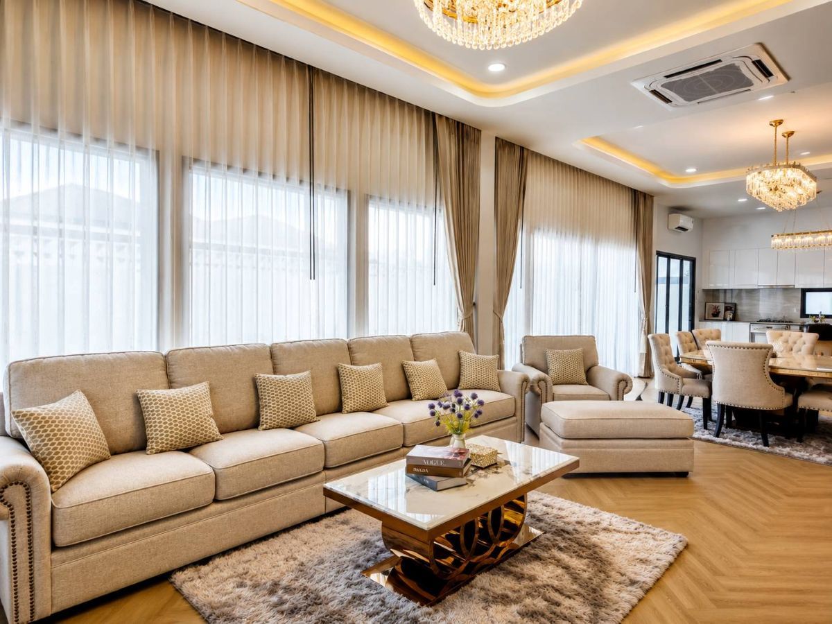 HS1500 – 4Bedroom Pool Villa House for Sale in VJ Land in Soi Siam Country Club