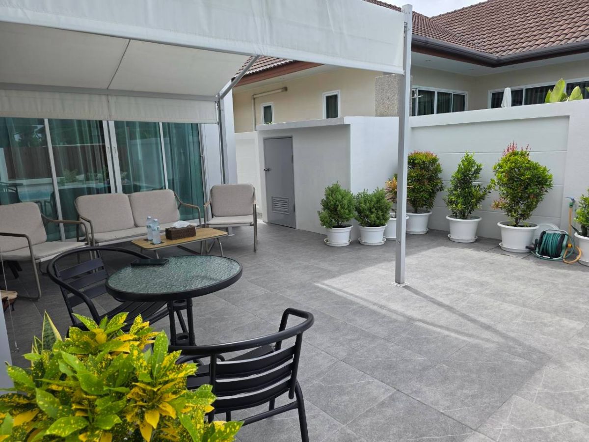HS1492 – 3Bedroom Pool Villa House for Sale in Garden Ville 2 in Huay Yai