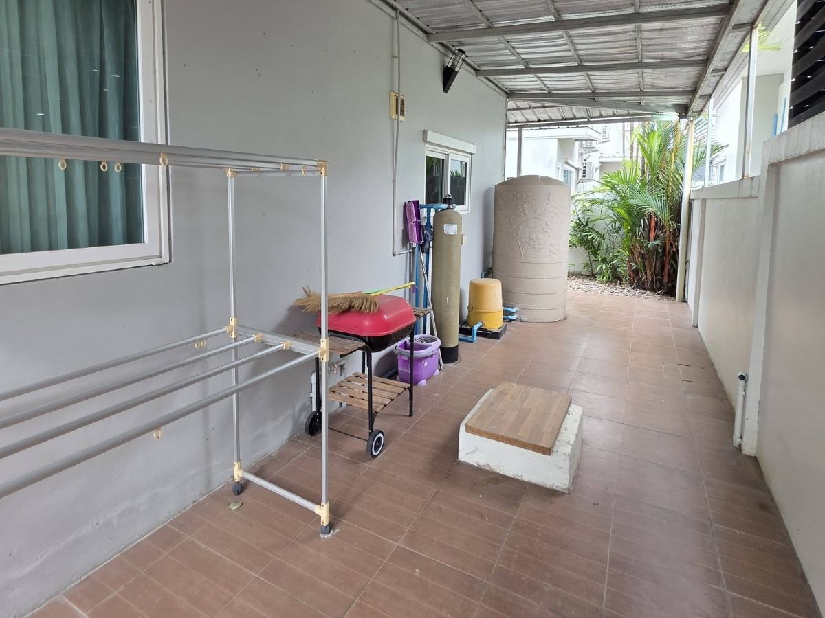 HS1501 – 3Bedroom 2-Storey Single House for Sale in Patta Village in Mabprachan