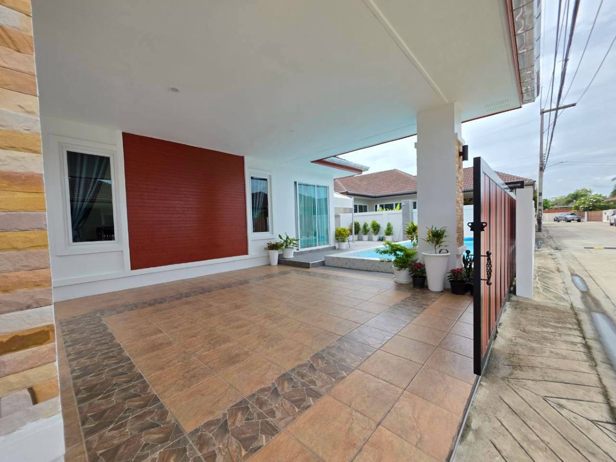 HS1492 – 3Bedroom Pool Villa House for Sale in Garden Ville 2 in Huay Yai