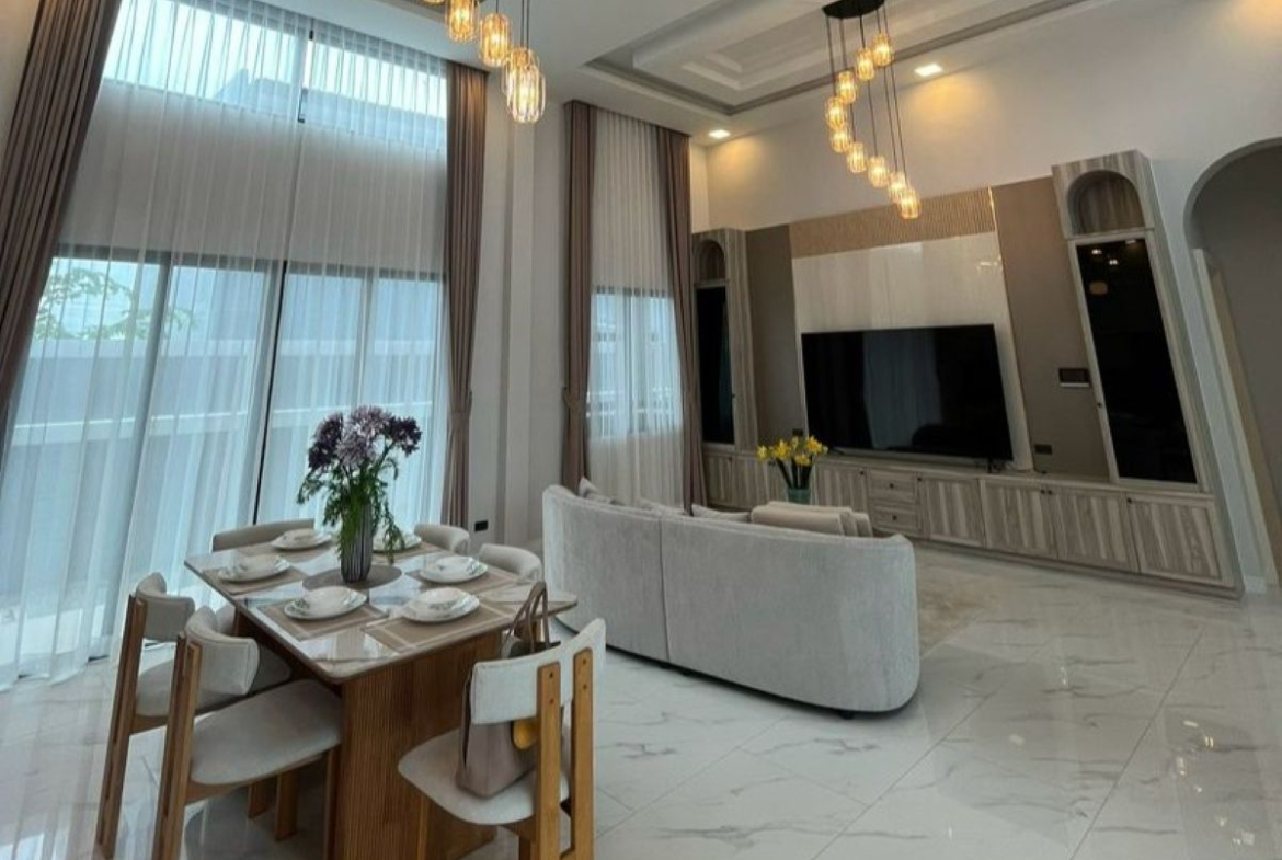 HS1498 – 4Bedroom Pool Villa House in Pornprapa Nimit 21 in Saim Country Club